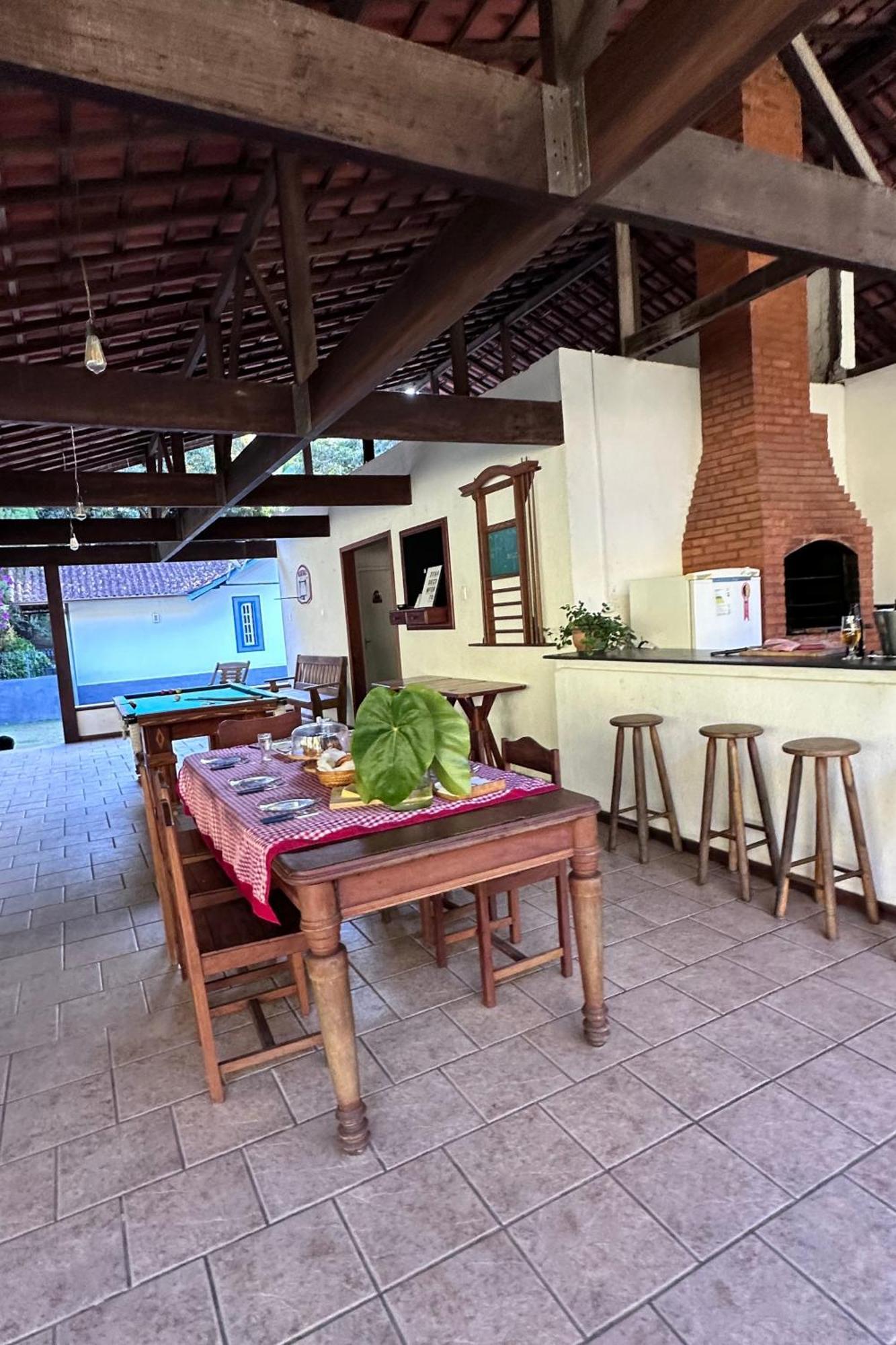 Casa Na Serra Para 14 Pessoas Com Piscina E Churrasqueira - Da Francesa Villa Bom Jardim  Exterior foto